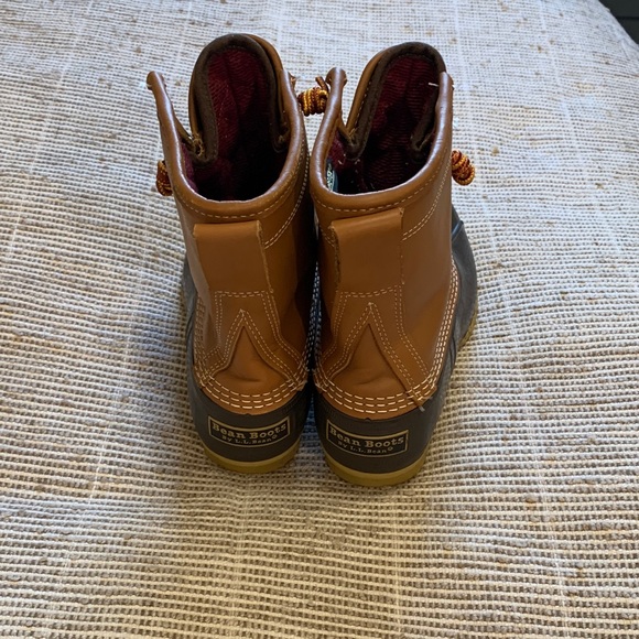 LL Bean GORE-TEX Tan and Brown Boots - Picture 7 of 16